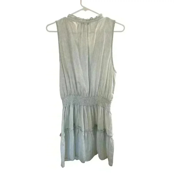 Fate Smocked Bodice Frill Mini Dress Size Large, Pre-Owned - Picture 6 of 7